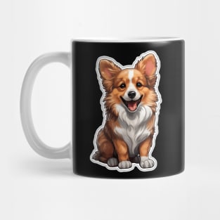 Adorable Corgi - A Delightfully Cute Canine Companion Mug